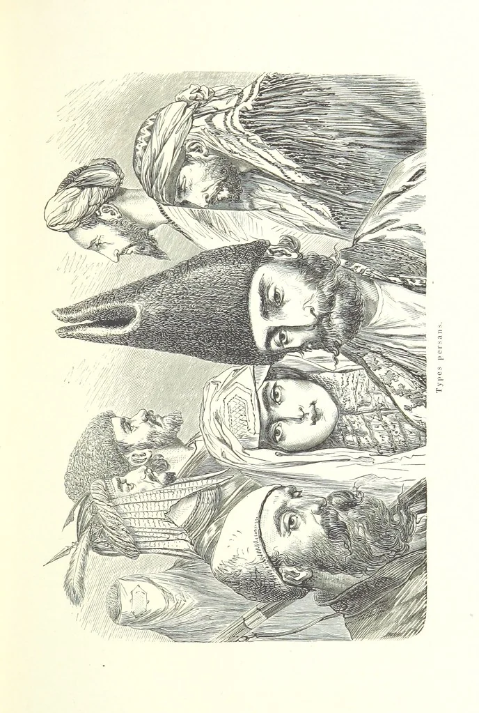 An illustration from Mœurs et caractères des peuples, Asie-Amérique-Océanie. Morceaux extraits de divers auteurs. [With illustrations, 1879, leaf 55