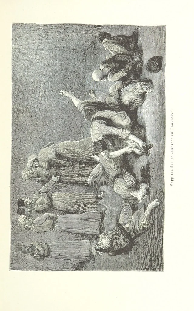 An illustration from Mœurs et caractères des peuples, Asie-Amérique-Océanie. Morceaux extraits de divers auteurs. [With illustrations, 1879, leaf 71