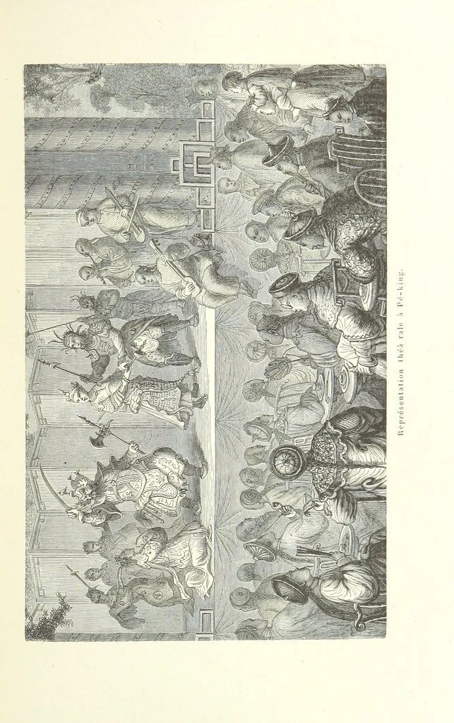 An illustration from Mœurs et caractères des peuples, Asie-Amérique-Océanie. Morceaux extraits de divers auteurs. [With illustrations, 1879, leaf 93