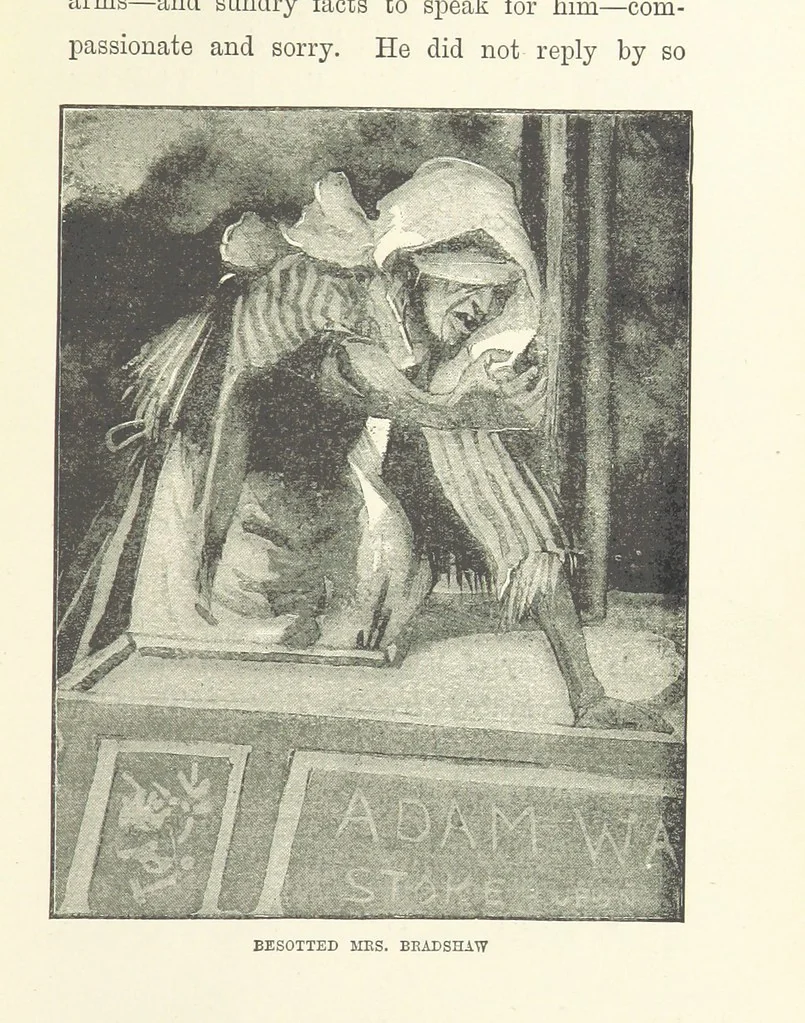 An illustration from Two Girls on a Barge ... With forty-four illustrations by F. H. Townsend, 1891, leaf 151