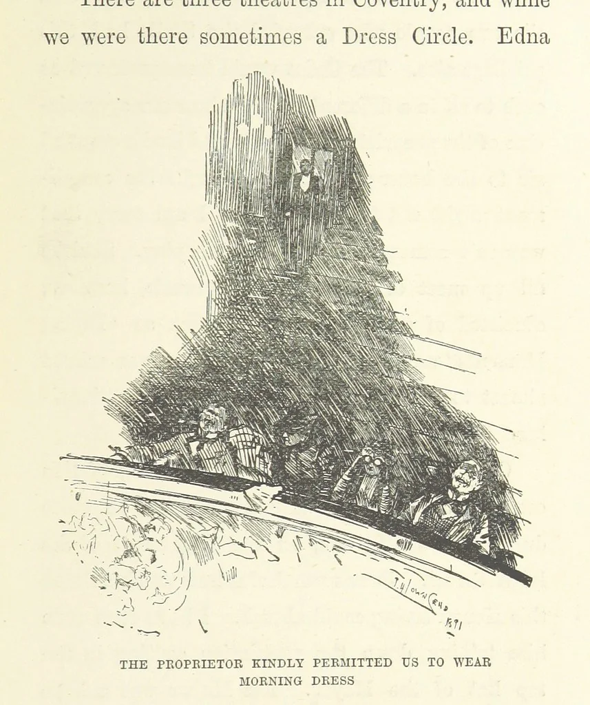 An illustration from Two Girls on a Barge ... With forty-four illustrations by F. H. Townsend, 1891, leaf 169