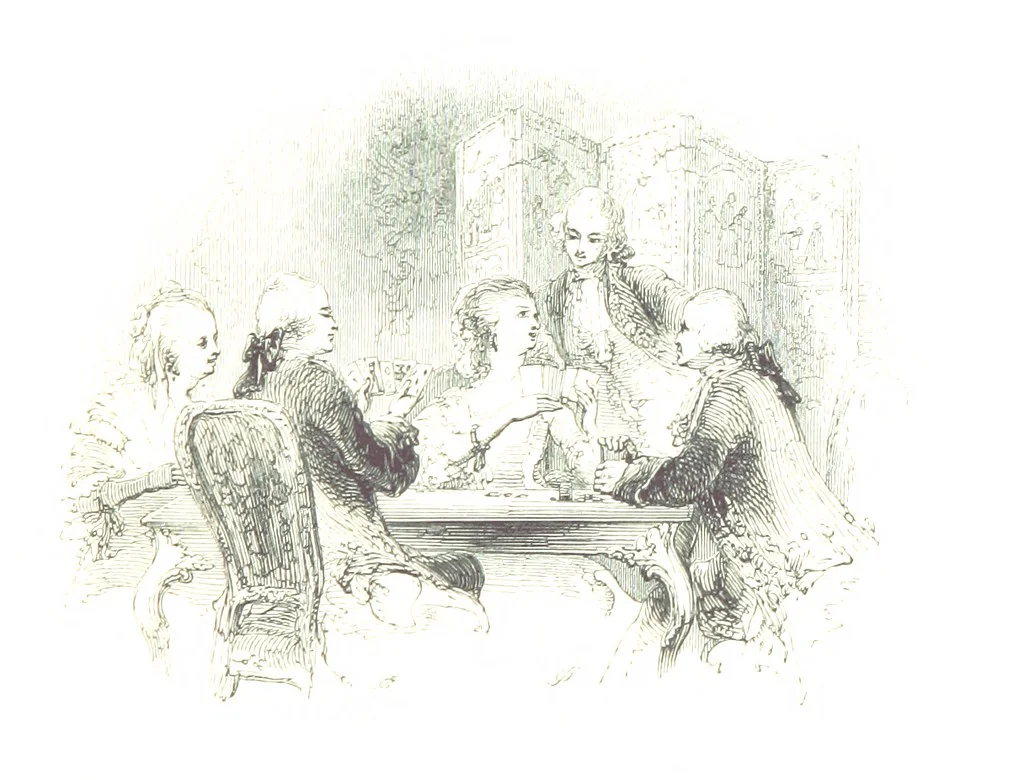 An illustration from Poems ... With a biographical and critical introduction by the Rev. Thomas Dale, and seventy-five illustrations, engraved by J. Orrin Smith, from drawings by John Gilbert, 1841, leaf 109