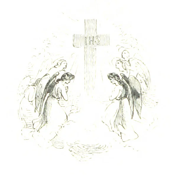 An illustration from Poems ... With a biographical and critical introduction by the Rev. Thomas Dale, and seventy-five illustrations, engraved by J. Orrin Smith, from drawings by John Gilbert, 1841, leaf 124