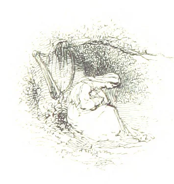 An illustration from Poems ... With a biographical and critical introduction by the Rev. Thomas Dale, and seventy-five illustrations, engraved by J. Orrin Smith, from drawings by John Gilbert, 1841, leaf 173