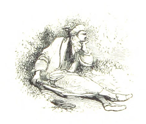 An illustration from Poems ... With a biographical and critical introduction by the Rev. Thomas Dale, and seventy-five illustrations, engraved by J. Orrin Smith, from drawings by John Gilbert, 1841, leaf 288