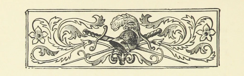 An illustration from The Doomed City; or, the Last days of Durocina. A tale of the Anglo-Saxon conquest of Britain, and the mission of Augustine, 1889, leaf 48