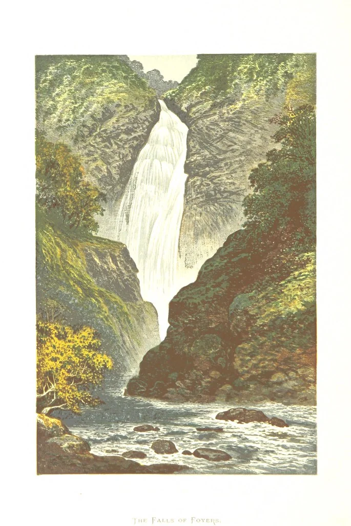 An illustration from Scottish Loch Scenery. Illustrated in a series of coloured plates from drawings by A. F. Lydon. With descriptive text by T. A. Croal, 1882, leaf 118