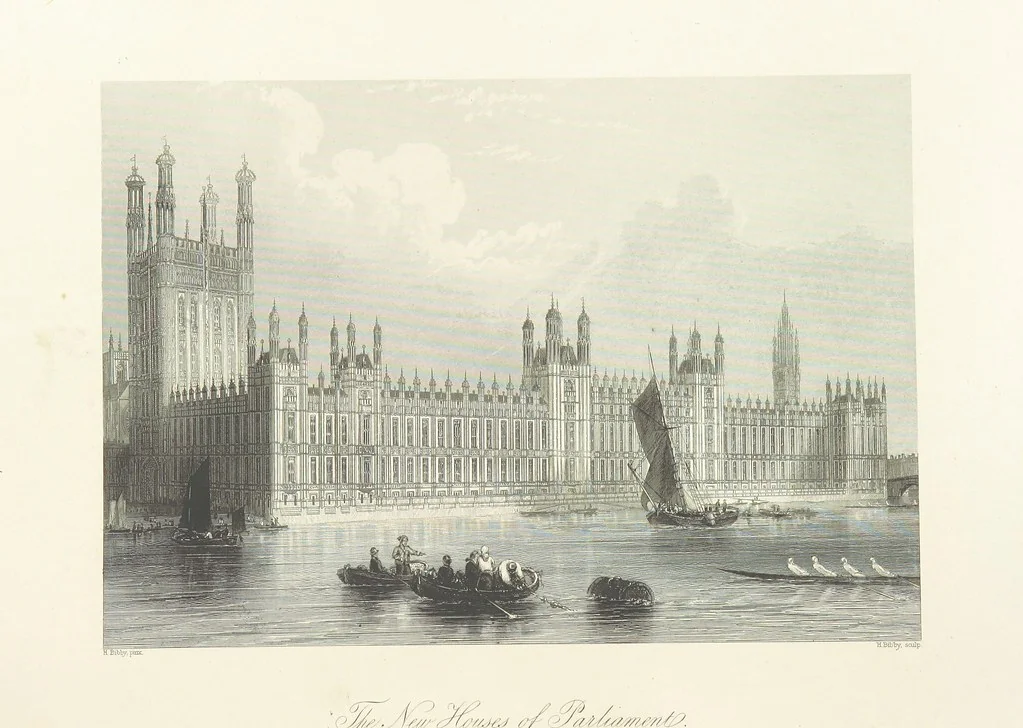 An illustration from The American in Europe: being “guesses” and “calculations” on men and manners; made during a tour through the most important portions of Europe. [With plates, 1850, leaf 22