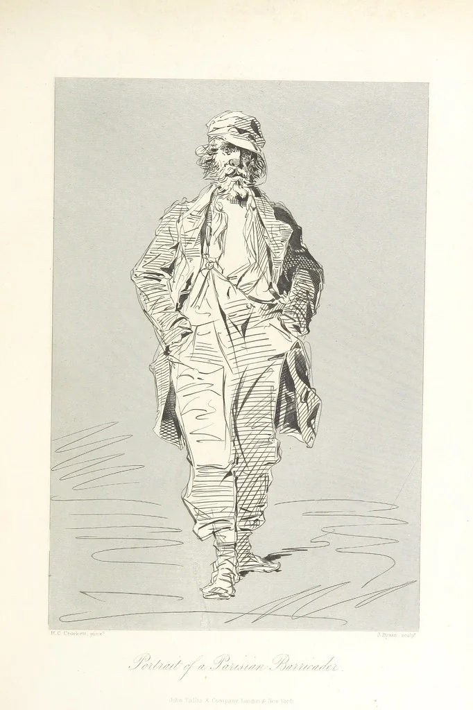 An illustration from The American in Europe: being “guesses” and “calculations” on men and manners; made during a tour through the most important portions of Europe. [With plates, 1850, leaf 319