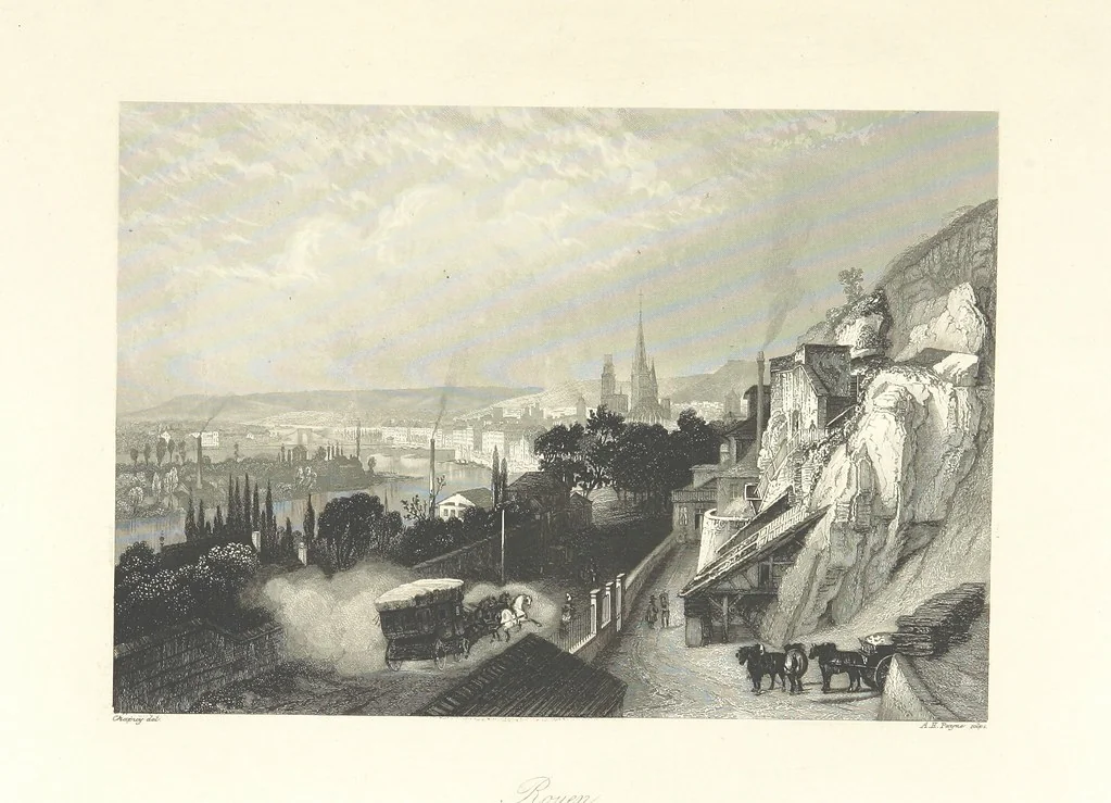 An illustration from The American in Europe: being “guesses” and “calculations” on men and manners; made during a tour through the most important portions of Europe. [With plates, 1850, leaf 351