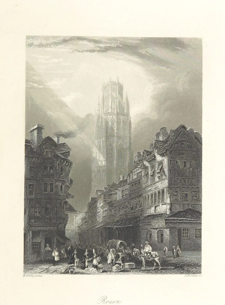 An illustration from The American in Europe: being “guesses” and “calculations” on men and manners; made during a tour through the most important portions of Europe. [With plates, 1850, leaf 353