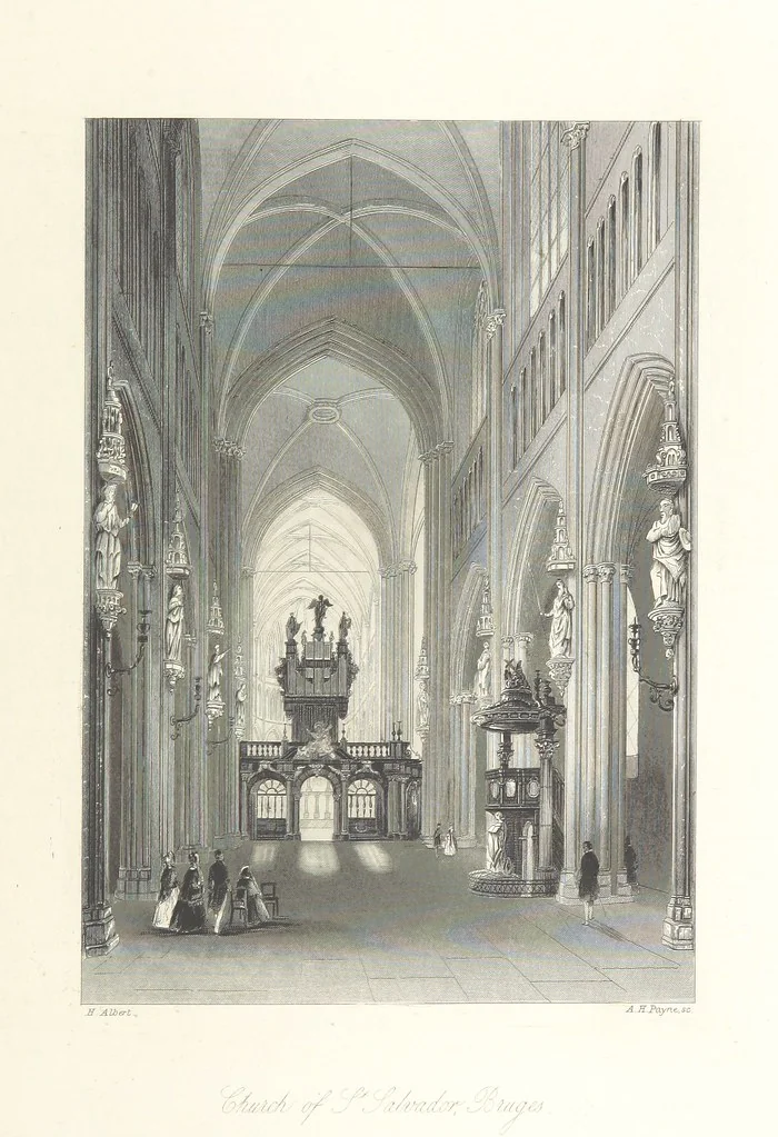 An illustration from The American in Europe: being “guesses” and “calculations” on men and manners; made during a tour through the most important portions of Europe. [With plates, 1850, leaf 365