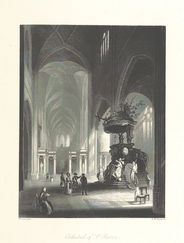 An illustration from The American in Europe: being “guesses” and “calculations” on men and manners; made during a tour through the most important portions of Europe. [With plates, 1850, leaf 367