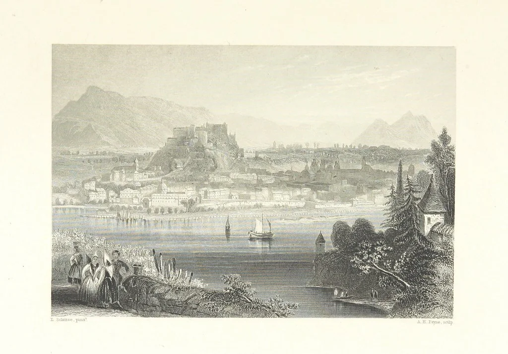 An illustration from The American in Europe: being “guesses” and “calculations” on men and manners; made during a tour through the most important portions of Europe. [With plates, 1850, leaf 393