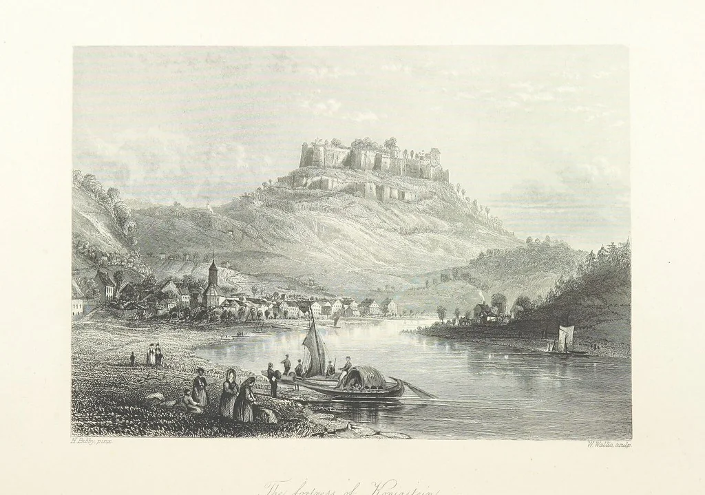An illustration from The American in Europe: being “guesses” and “calculations” on men and manners; made during a tour through the most important portions of Europe. [With plates, 1850, leaf 412