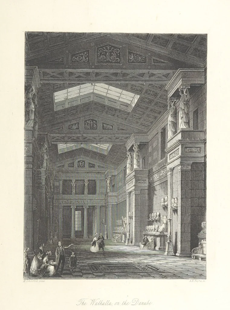 An illustration from The American in Europe: being “guesses” and “calculations” on men and manners; made during a tour through the most important portions of Europe. [With plates, 1850, leaf 417