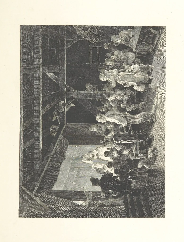 An illustration from The American in Europe: being “guesses” and “calculations” on men and manners; made during a tour through the most important portions of Europe. [With plates, 1850, leaf 435