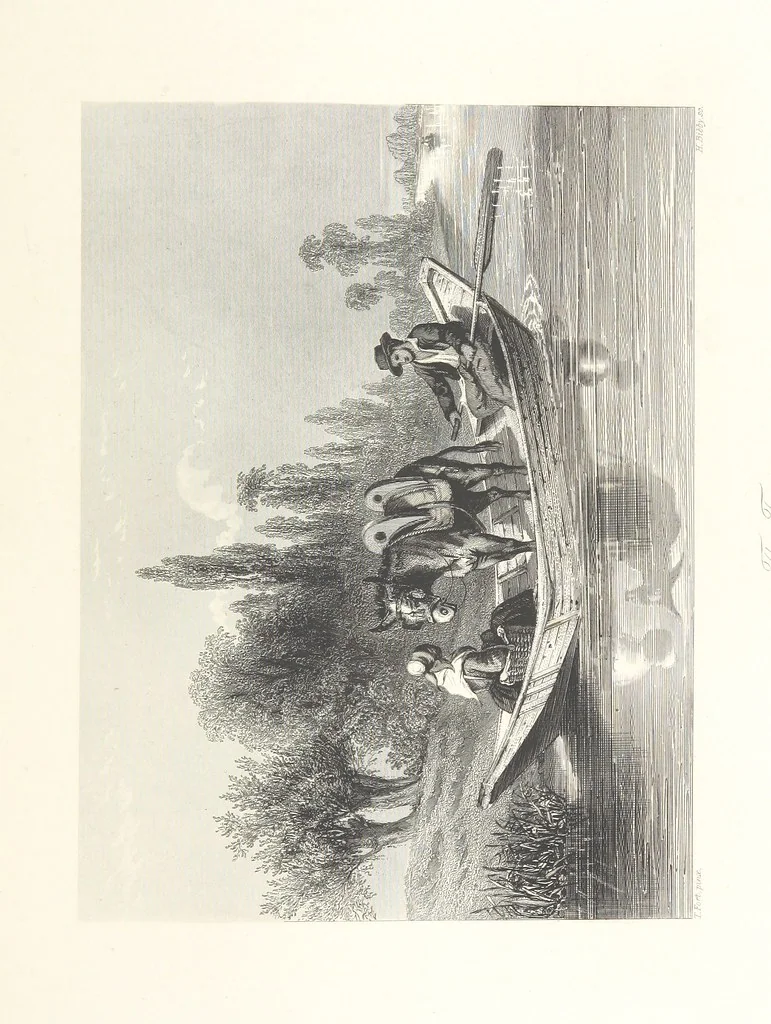 An illustration from The American in Europe: being “guesses” and “calculations” on men and manners; made during a tour through the most important portions of Europe. [With plates, 1850, leaf 445