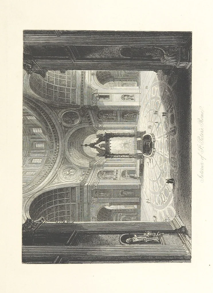An illustration from The American in Europe: being “guesses” and “calculations” on men and manners; made during a tour through the most important portions of Europe. [With plates, 1850, leaf 475