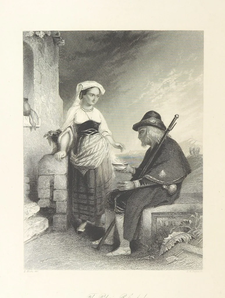 An illustration from The American in Europe: being “guesses” and “calculations” on men and manners; made during a tour through the most important portions of Europe. [With plates, 1850, leaf 482