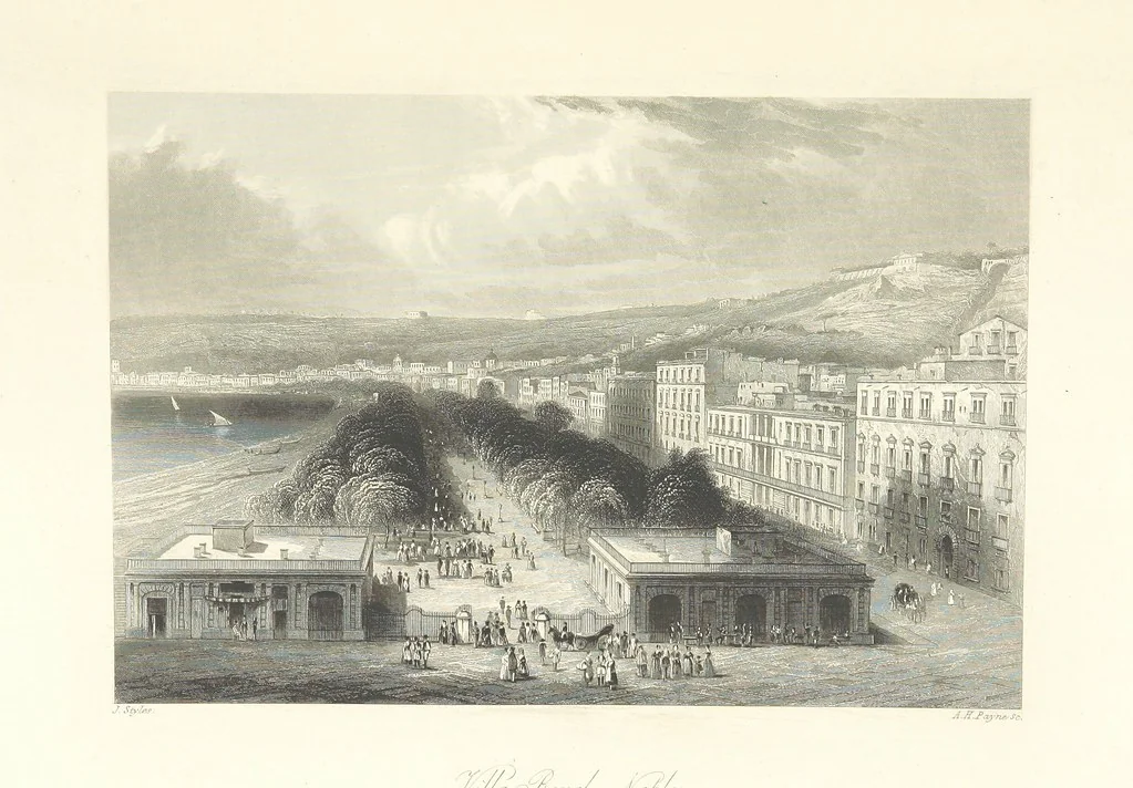 An illustration from The American in Europe: being “guesses” and “calculations” on men and manners; made during a tour through the most important portions of Europe. [With plates, 1850, leaf 489