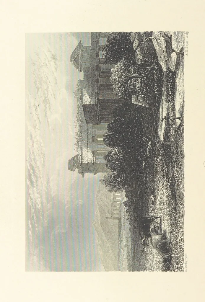 An illustration from The American in Europe: being “guesses” and “calculations” on men and manners; made during a tour through the most important portions of Europe. [With plates, 1850, leaf 494