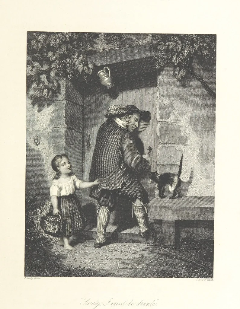 An illustration from The American in Europe: being “guesses” and “calculations” on men and manners; made during a tour through the most important portions of Europe. [With plates, 1850, leaf 57