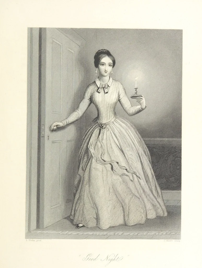 An illustration from The American in Europe: being “guesses” and “calculations” on men and manners; made during a tour through the most important portions of Europe. [With plates, 1850, leaf 63