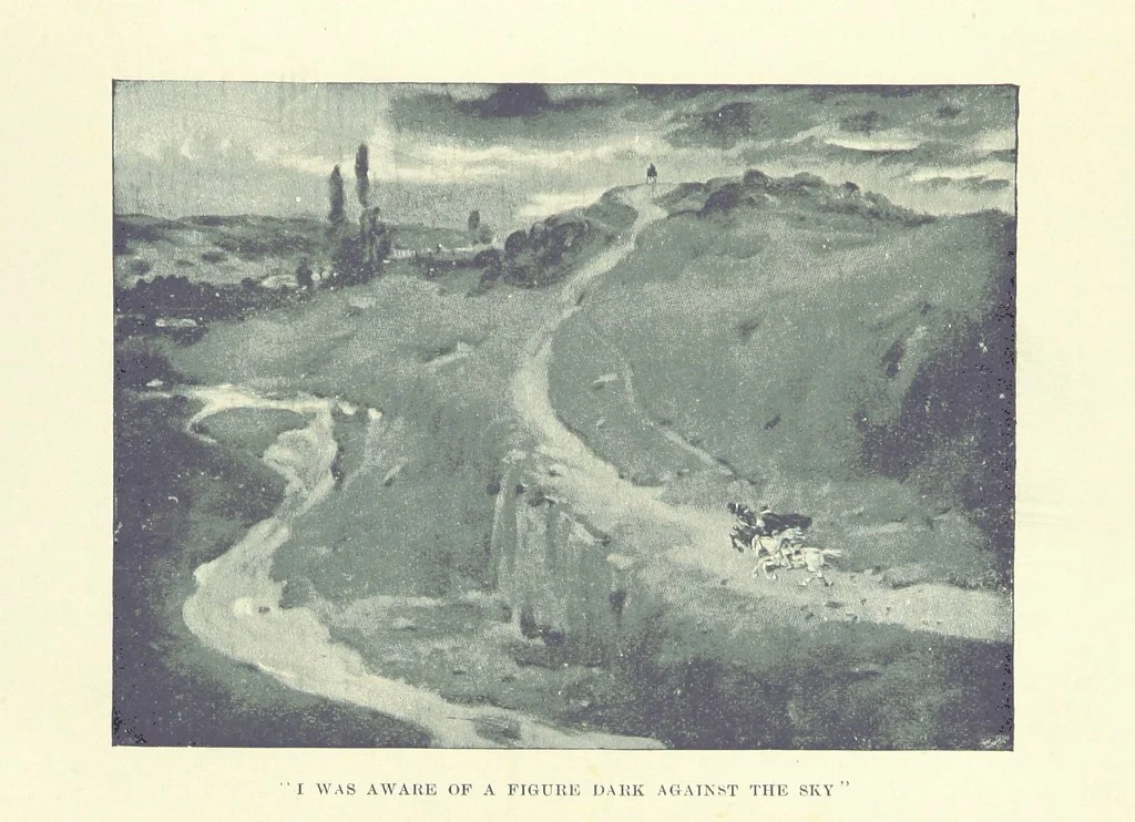 An illustration from The Red Axe. (Illustrations by Frank Richards.), 1899, leaf 281