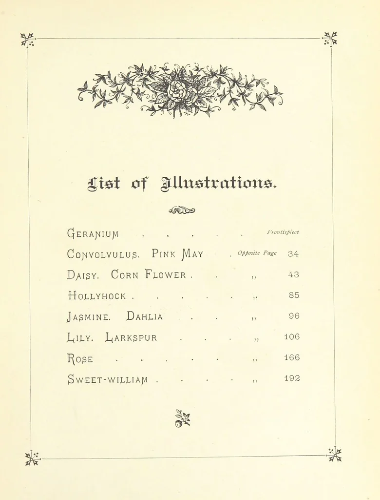 An illustration from Poets in the Garden. [With plates, 1886, leaf 11