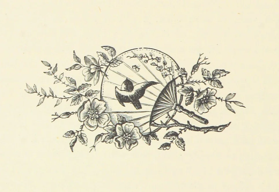 An illustration from Poets in the Garden. [With plates, 1886, leaf 16