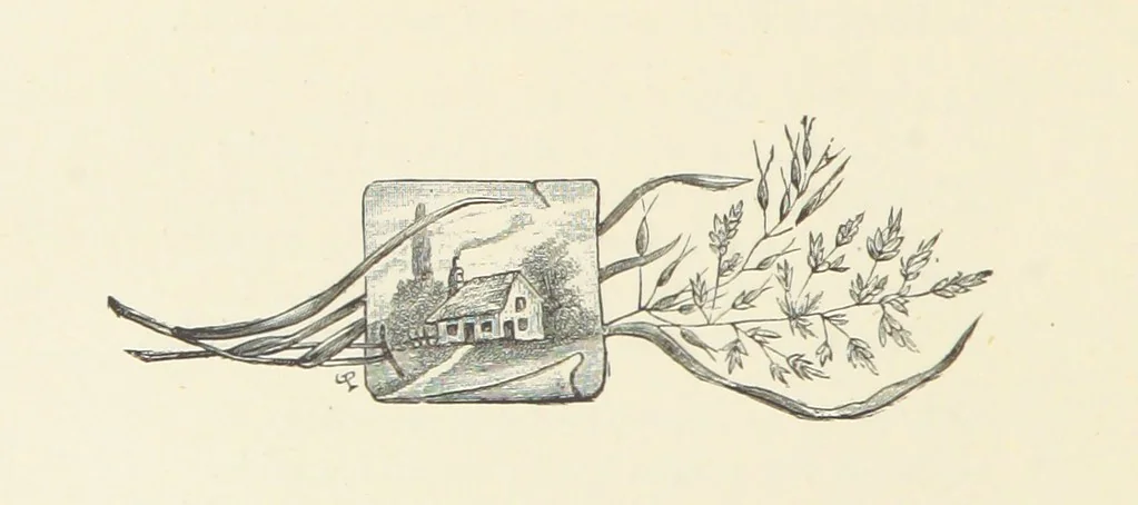 An illustration from Poets in the Garden. [With plates, 1886, leaf 266