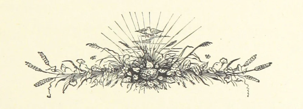 An illustration from Poets in the Garden. [With plates, 1886, leaf 35
