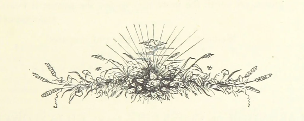 An illustration from Poets in the Garden. [With plates, 1886, leaf 31