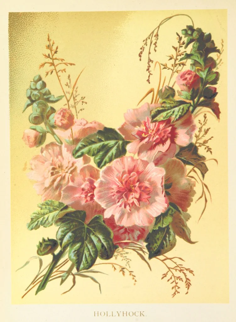 An illustration from Poets in the Garden. [With plates, 1886, leaf 6