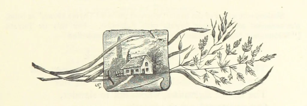 An illustration from Poets in the Garden. [With plates, 1886, leaf 61