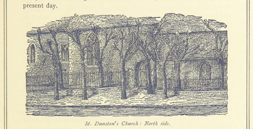 An illustration from Rambles round Old Canterbury ... With illustrations, 1882, leaf 107