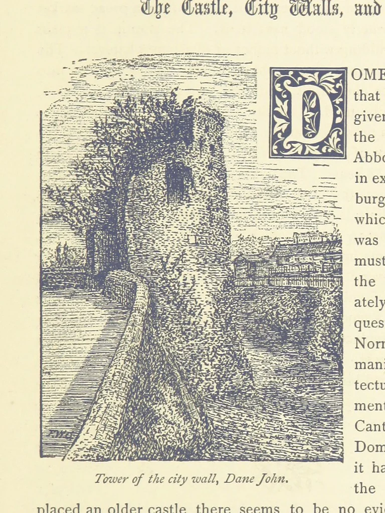 An illustration from Rambles round Old Canterbury ... With illustrations, 1882, leaf 115