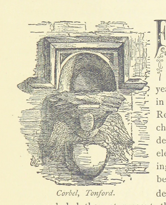 An illustration from Rambles round Old Canterbury ... With illustrations, 1882, leaf 135