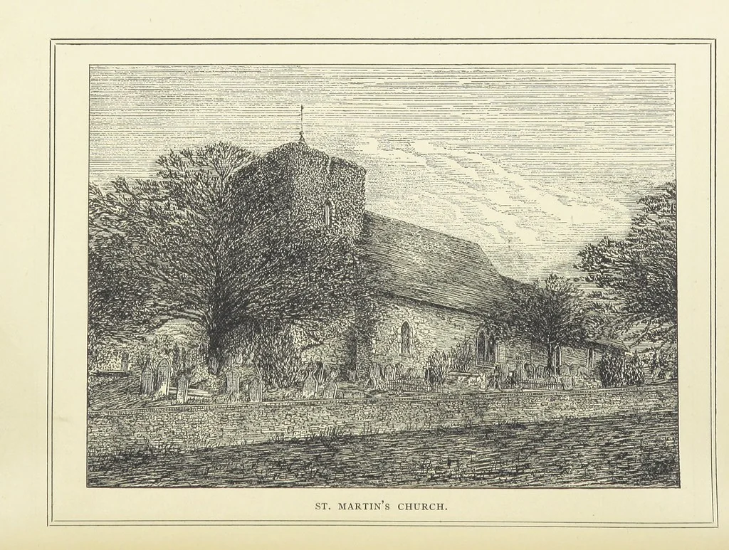 An illustration from Rambles round Old Canterbury ... With illustrations, 1882, leaf 18