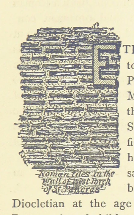 An illustration from Rambles round Old Canterbury ... With illustrations, 1882, leaf 33