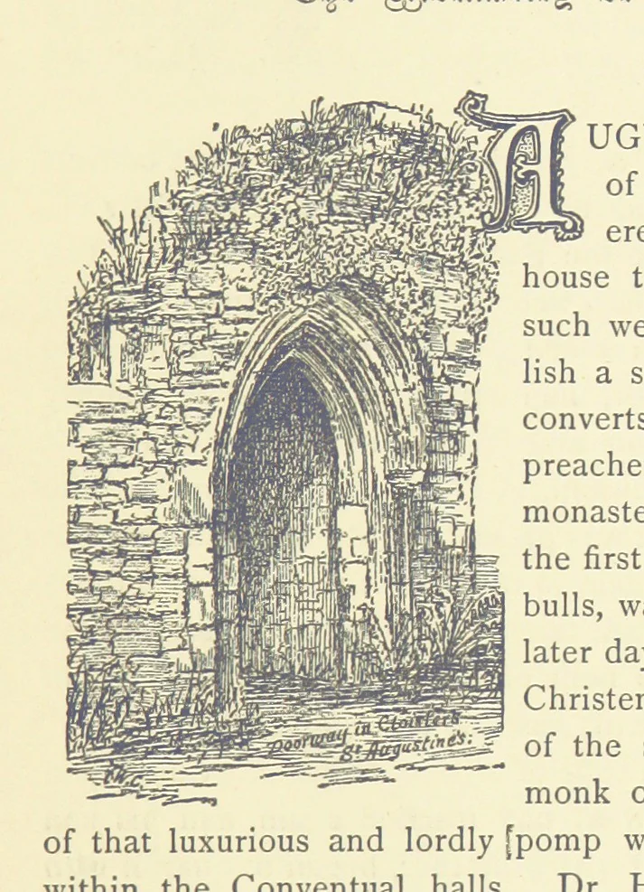 An illustration from Rambles round Old Canterbury ... With illustrations, 1882, leaf 39