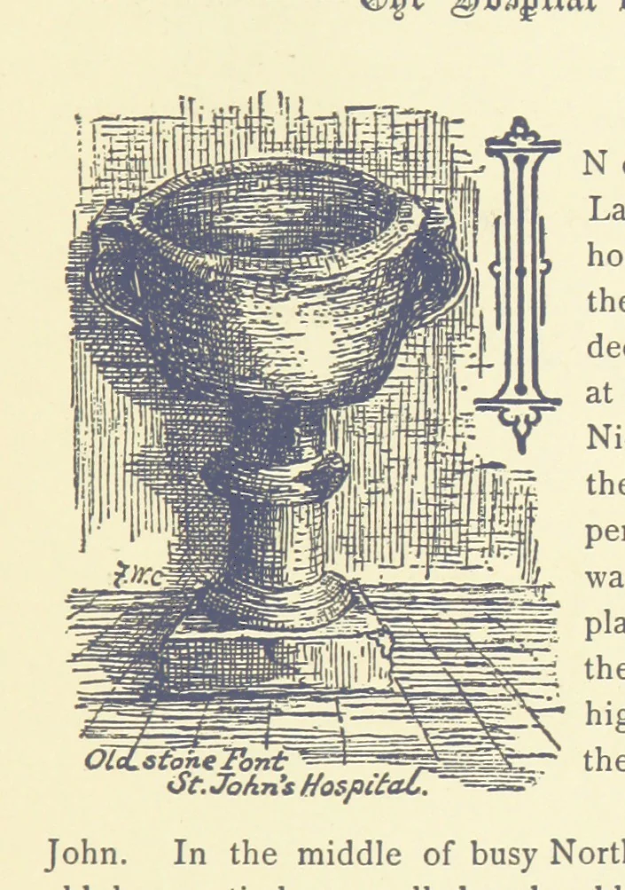 An illustration from Rambles round Old Canterbury ... With illustrations, 1882, leaf 65