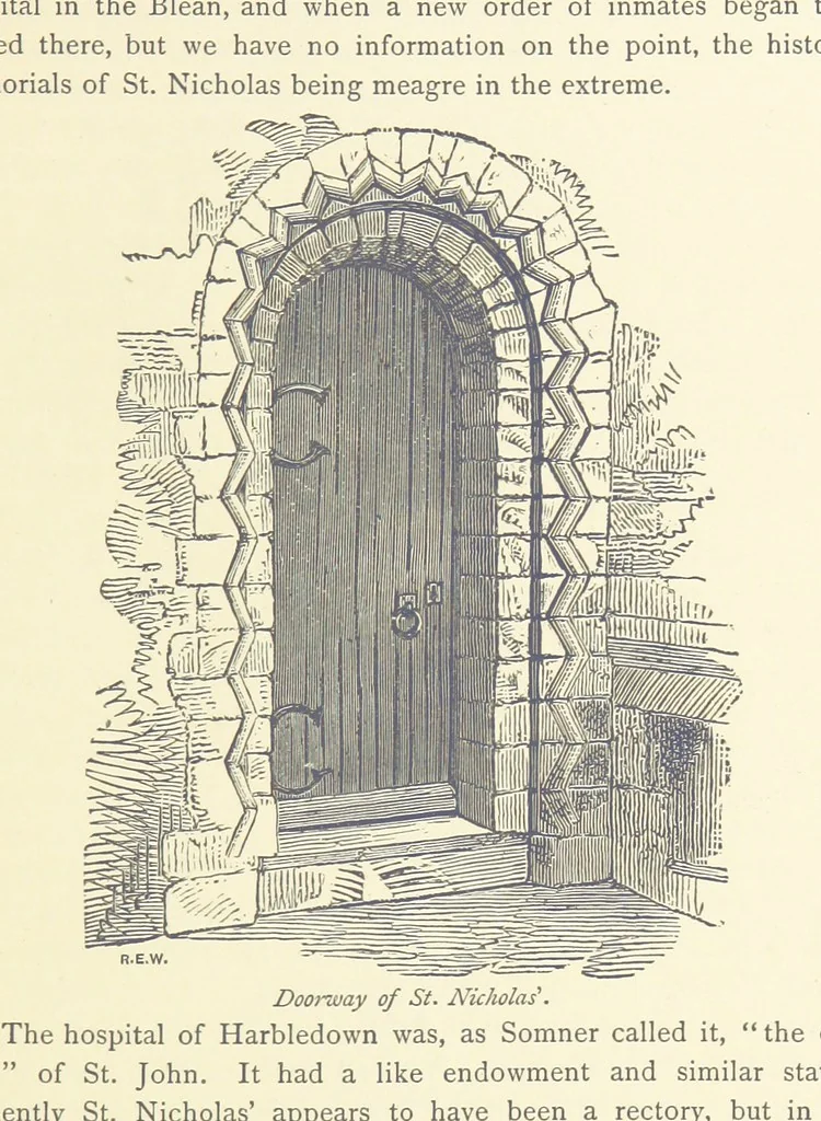 An illustration from Rambles round Old Canterbury ... With illustrations, 1882, leaf 73