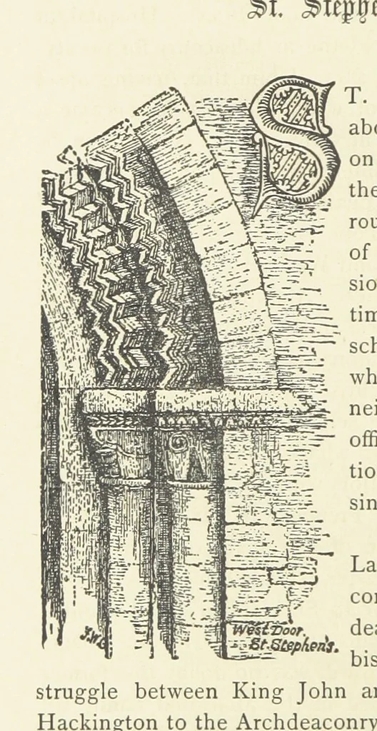 An illustration from Rambles round Old Canterbury ... With illustrations, 1882, leaf 98