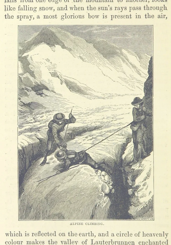 An illustration from Across the Channel; or, Picture-stories of foreign lands. [With illustrations, 1888, leaf 118