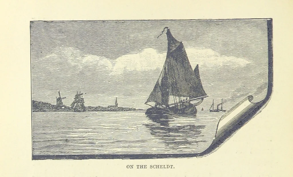 An illustration from Across the Channel; or, Picture-stories of foreign lands. [With illustrations, 1888, leaf 120