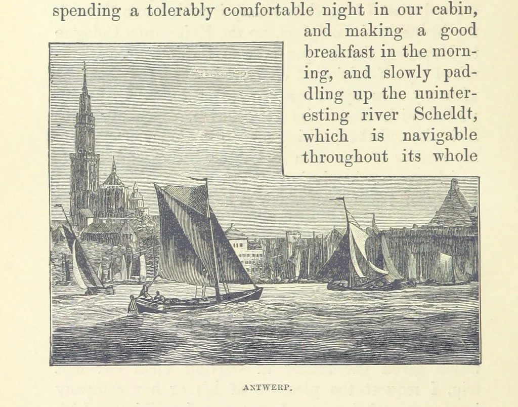 An illustration from Across the Channel; or, Picture-stories of foreign lands. [With illustrations, 1888, leaf 122
