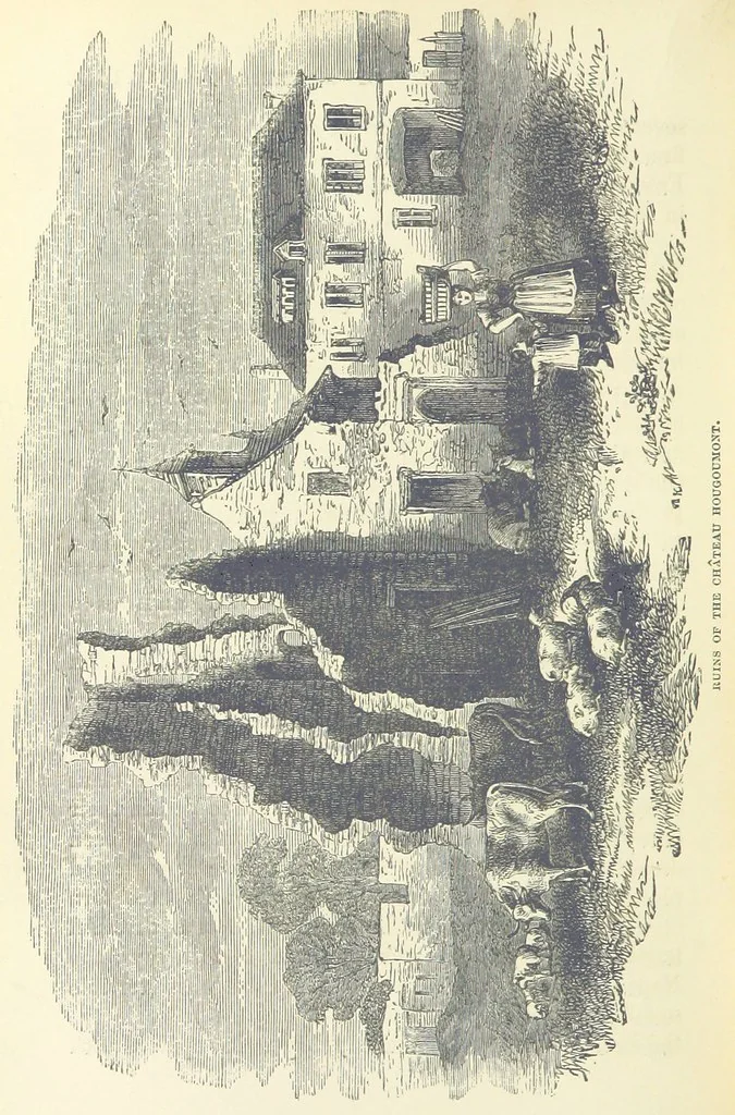 An illustration from Across the Channel; or, Picture-stories of foreign lands. [With illustrations, 1888, leaf 158