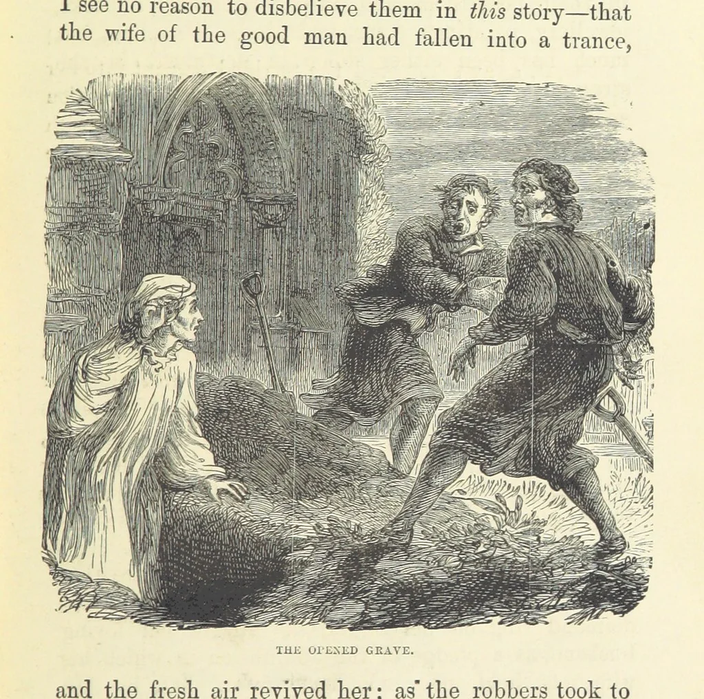 An illustration from Across the Channel; or, Picture-stories of foreign lands. [With illustrations, 1888, leaf 181